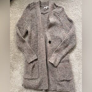 Madewell Multicolor Speckled Knit Cardigan